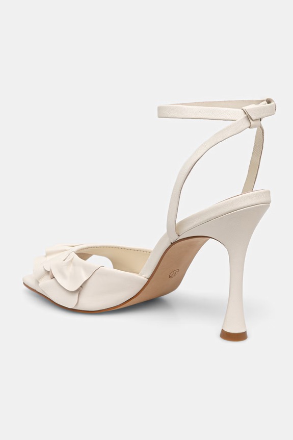 Answear.LAB sandali s tanko peto usnjeni bež 951001.bjk