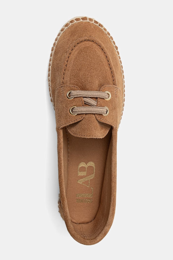 Answear.LAB espadryle damskie zamszowe brązowy ANS26YU2691.hjk