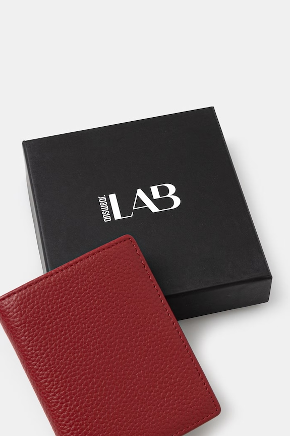 Δερμάτινο πορτοφόλι Answear.LAB 1911.cjk κόκκινο