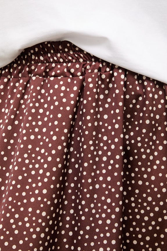 Answear.LAB spódnica brązowy gn1928.isr