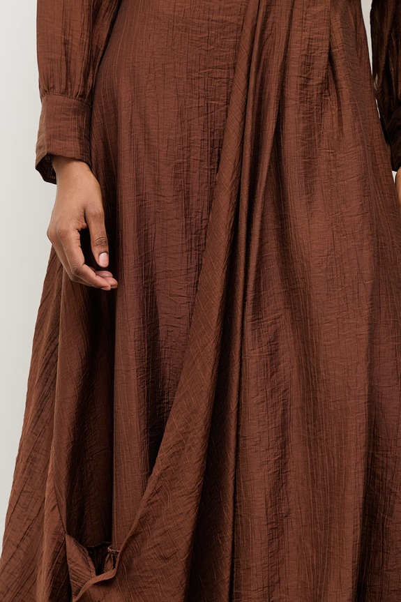 Answear.LAB spódnica bombka gn7799.isr brązowy