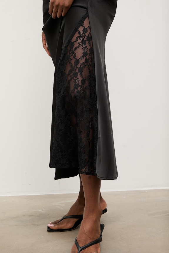 Answear.LAB fusta negru ck08530.fak