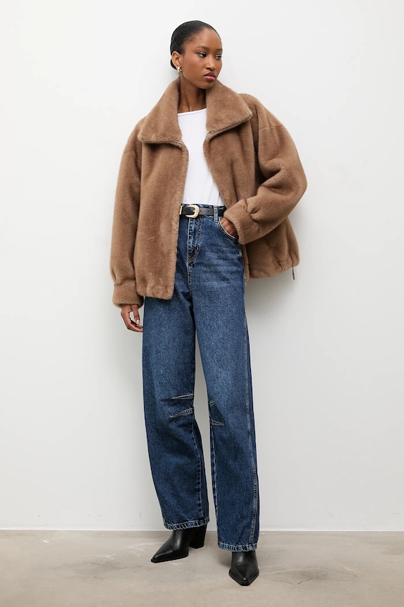 Answear.LAB jeansy 3043.tok granatowy WS26
