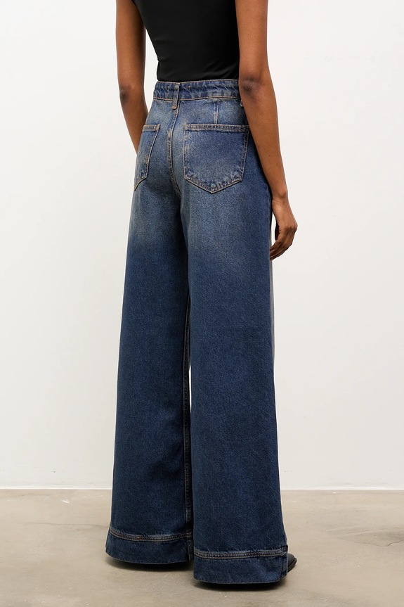 Odjeća Traperice Answear.LAB 2034.tok plava