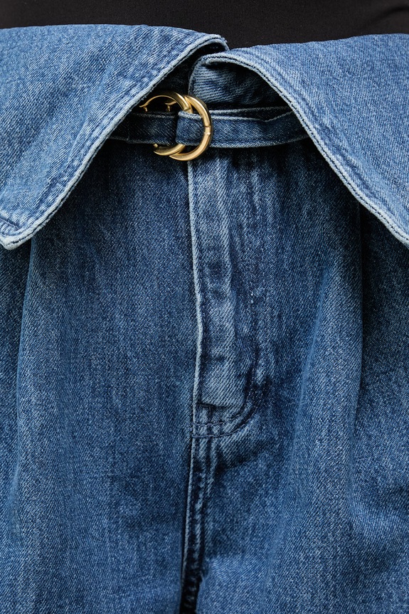 Answear.LAB jeansi albastru PN1495