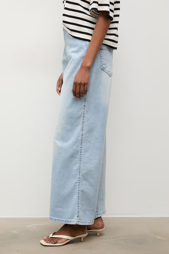 Answear.LAB jeansy straight damskie niebieski 2161.tok