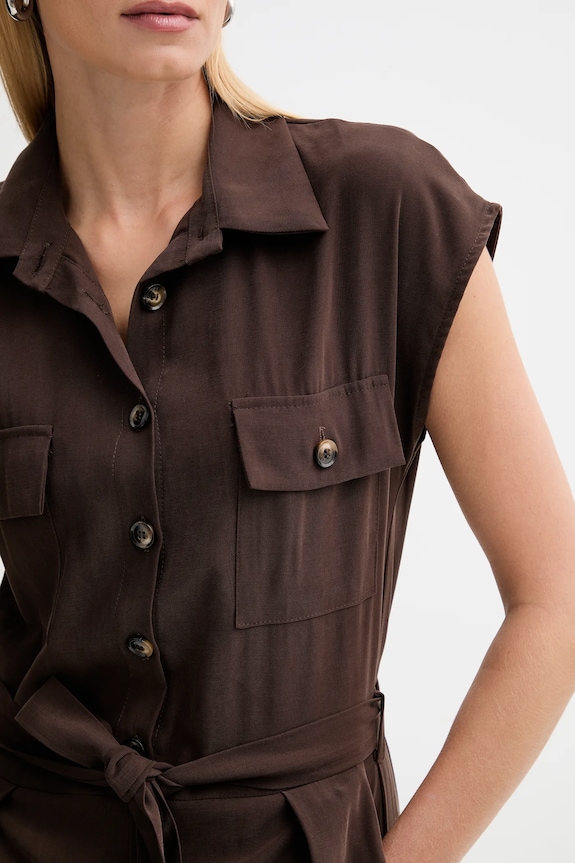 Ολόσωμη φόρμα Answear.LAB 93083.iak καφέ