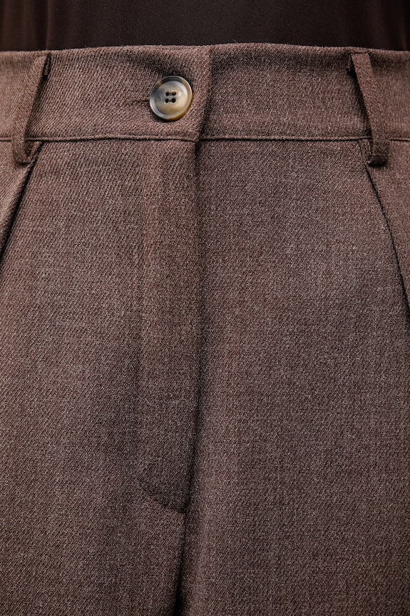 Answear.LAB pantaloni maro 93721.iok