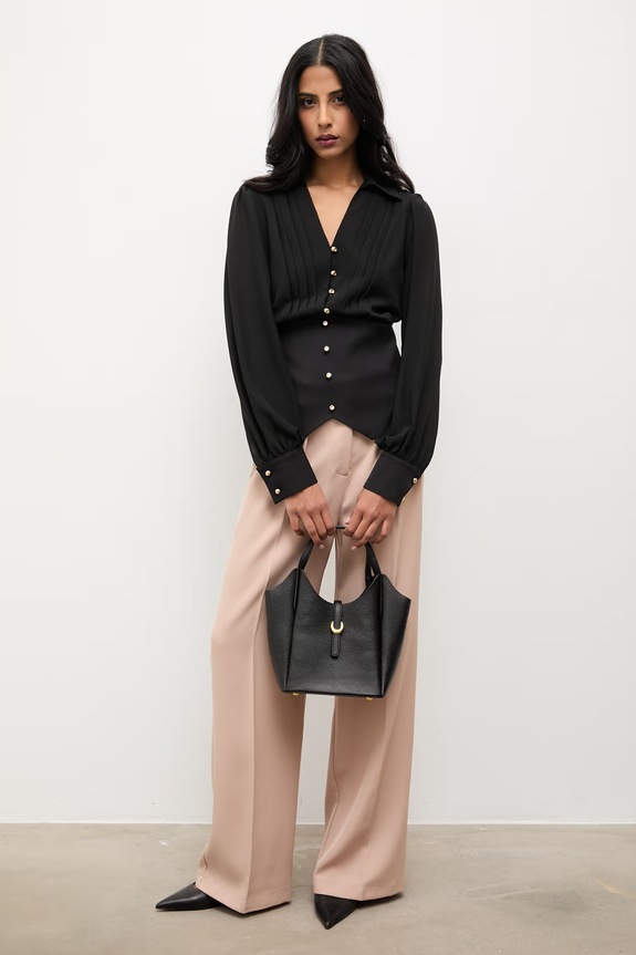 Answear.LAB pantaloni WS26-SPD024 bej WS26