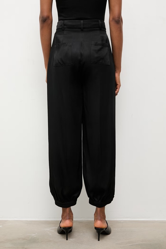 Answear.LAB pantaloni de damă negru PM1576.TOK