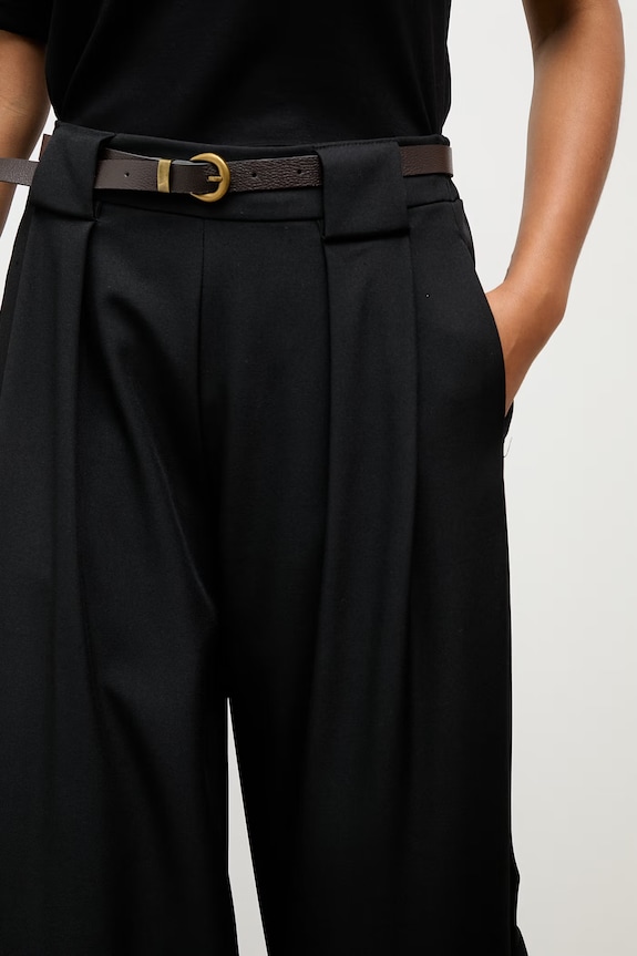 Answear.LAB pantaloni pentru femei negru PA4778.iak
