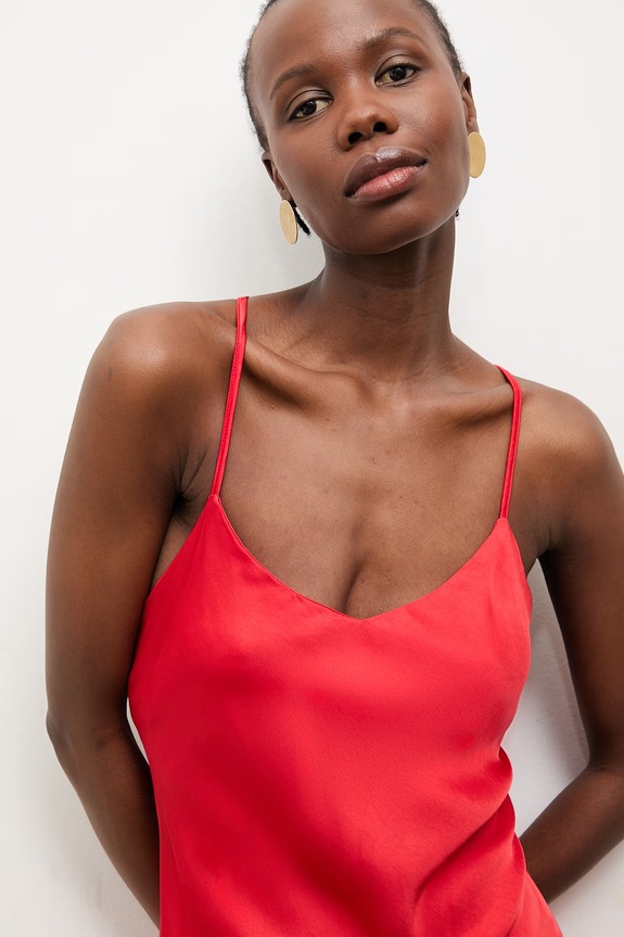 Answear.LAB vestito lingerie in viscosa AB222.iak rosso