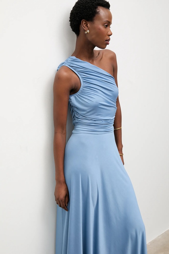 Φόρεμα Answear.LAB μπλε m.07802.hak