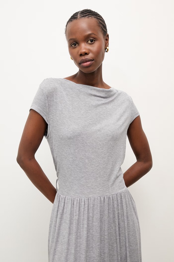Answear.LAB rochie gri 661793.hak