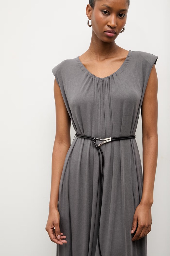Answear.LAB rochie gri 661788.hak