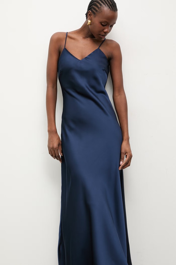 Answear.LAB vestito lingerie blu navy JH3250