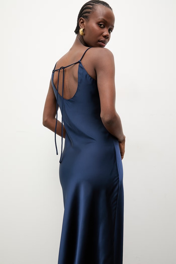 Answear.LAB vestito lingerie blu navy JH3250