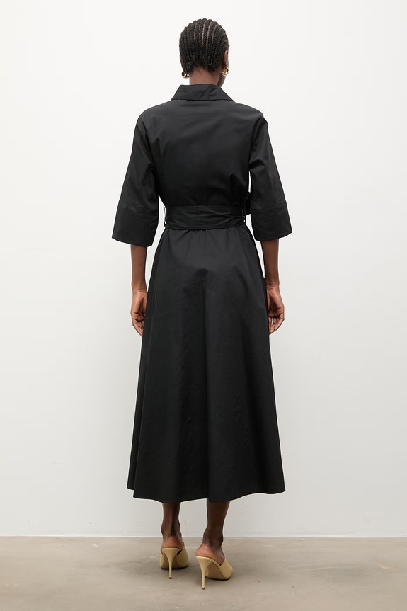 Abbigliamento Answear.LAB vestito in cotone PK2716AB.isr nero