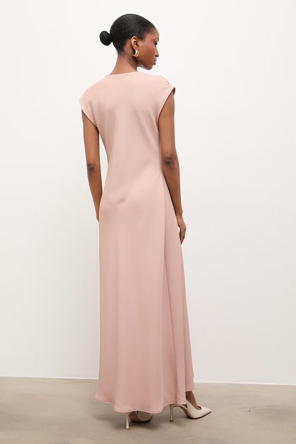 Odzież Answear.LAB sukienka ab1321.isr różowy