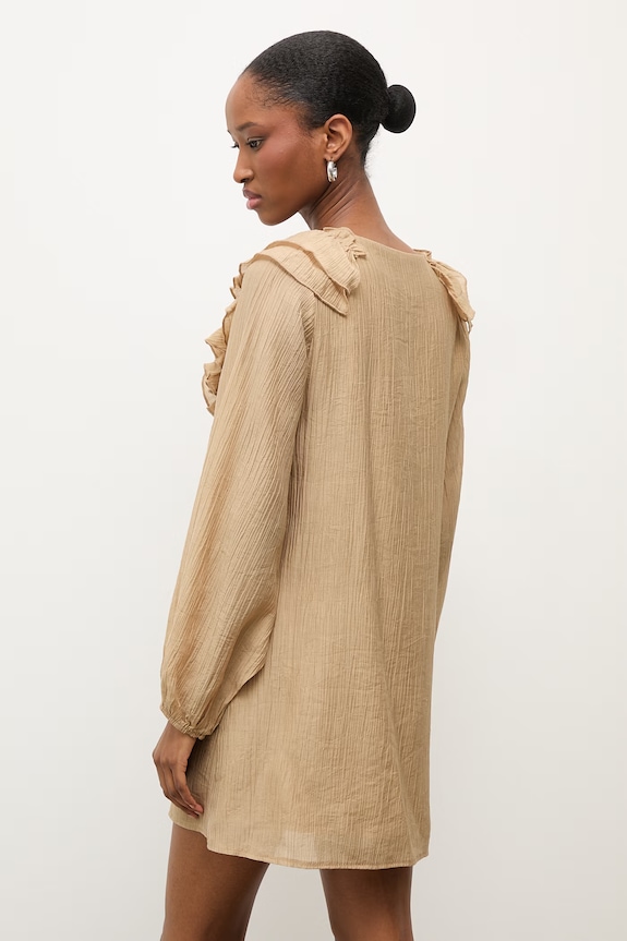 Odzież Answear.LAB sukienka ab5778.isr beżowy