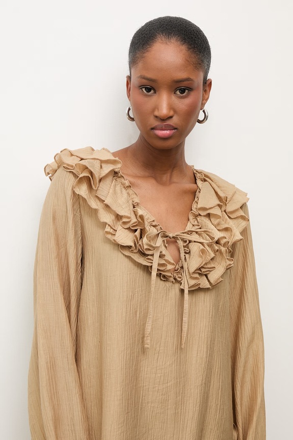 Answear.LAB sukienka beżowy ab5778.isr