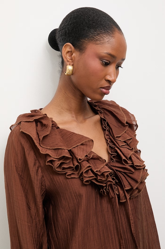 Answear.LAB sukienka ab5778.isr brązowy