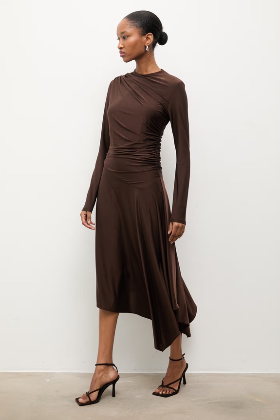 Сукня Answear.LAB коричневий 58209.tok