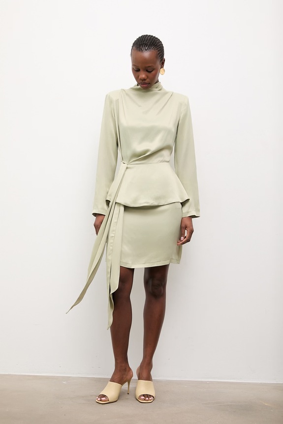 Φόρεμα Answear.LAB από την Unscripted collection EL3298 πράσινο WS26