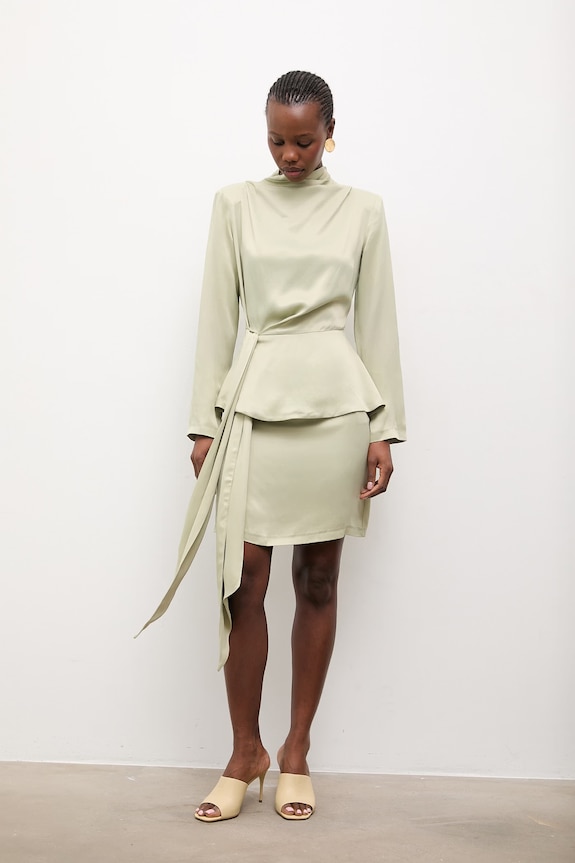 Φόρεμα Answear.LAB από την Unscripted collection EL3298 πράσινο WS26