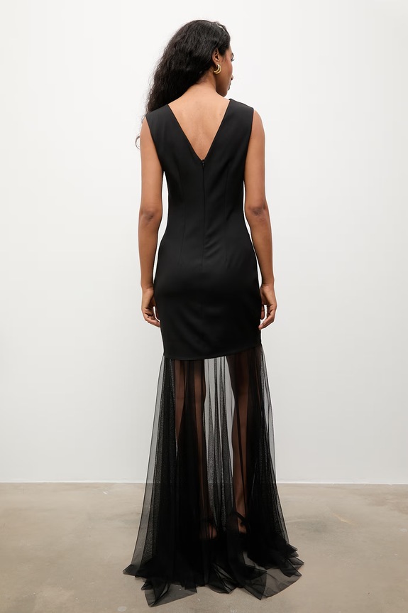 Answear.LAB sukienka czarny 58426