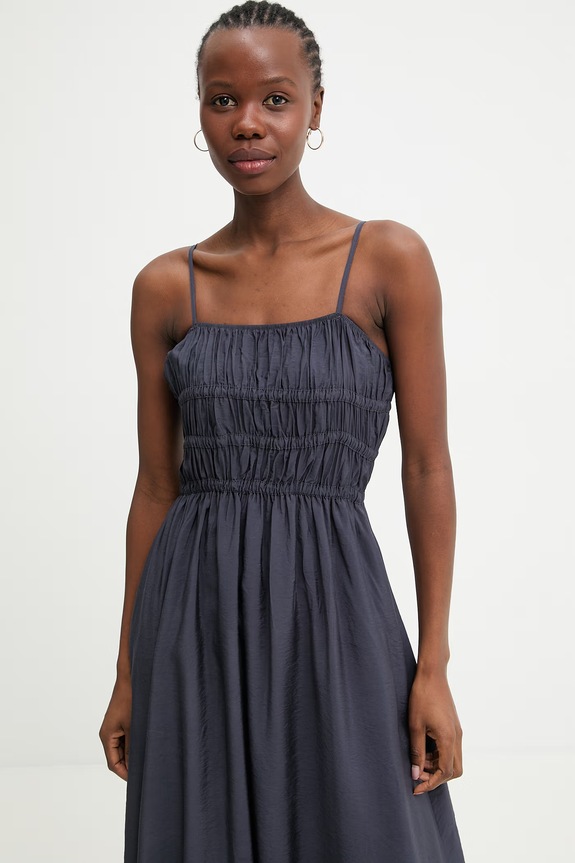 Answear.LAB sukienka letnia granatowy DB