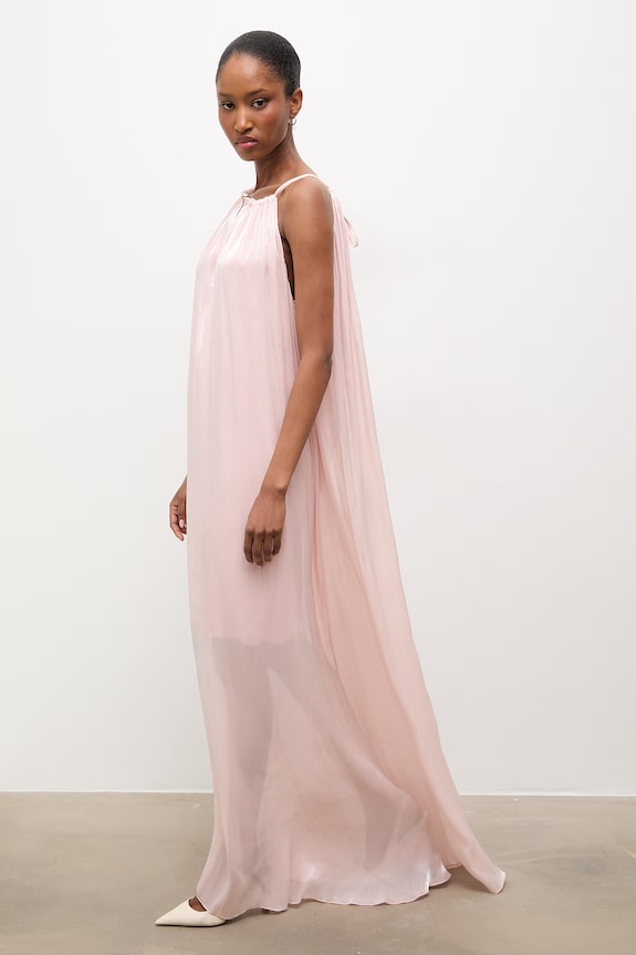Answear.LAB sukienka halter 58466.tok różowy WS26