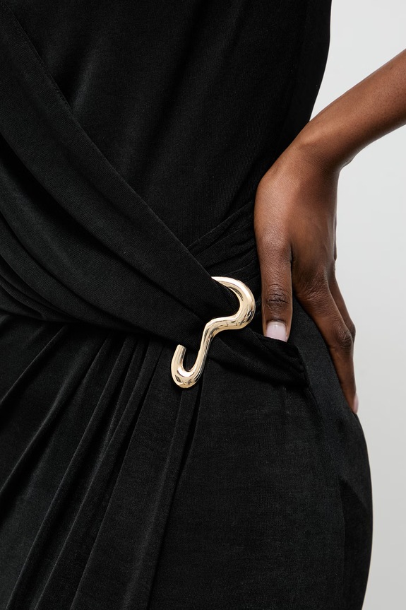 Answear.LAB ντραπέ 58444.tok μαύρο