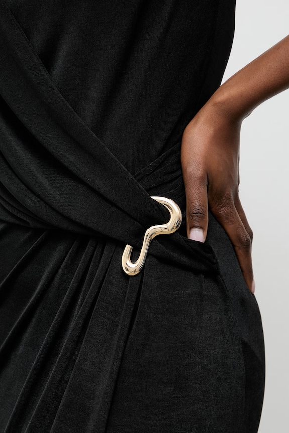 Answear.LAB ντραπέ 58444.tok μαύρο