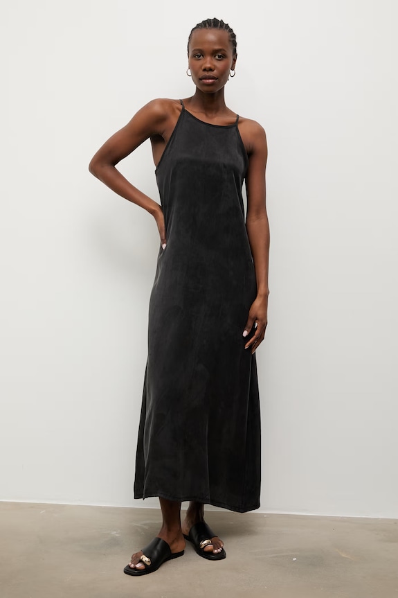 Answear.LAB καλοκαιρινό από lyocell 95102.iak μαύρο WS26