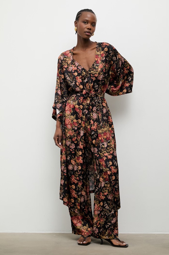 Answear.LAB κρουαζέ από βισκόζη 95072.iak μαύρο WS26