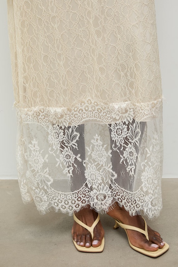 Answear.LAB φόρεμα lingerie 56278.iak μπεζ