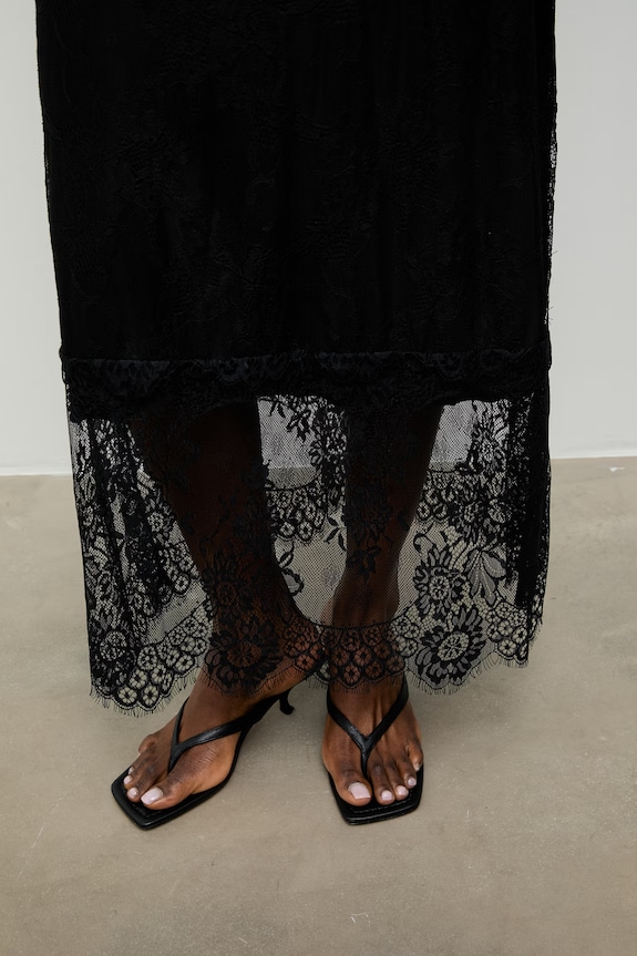 Answear.LAB φόρεμα lingerie 56278.iak μαύρο