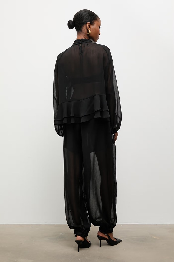 Answear.LAB komplet damski czarny 15691-1/15945-1.fjk