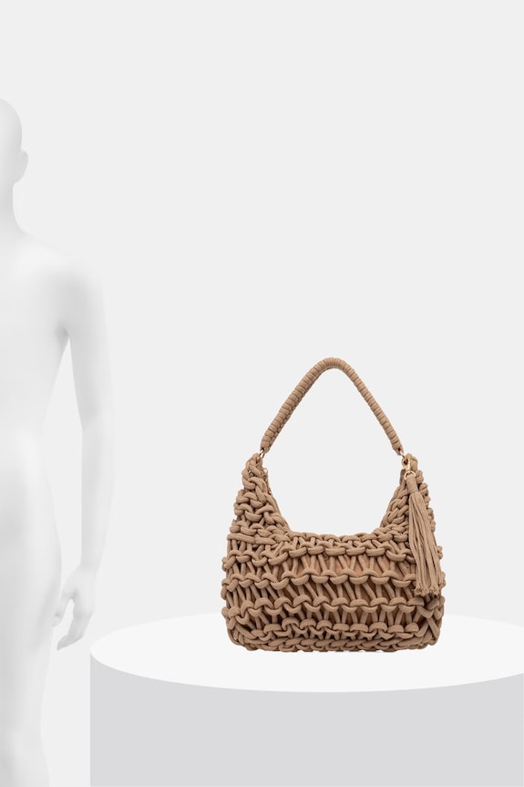 Answear.LAB τσάντα hobo γυναικεία βαμβακερή KKC080-50.hak