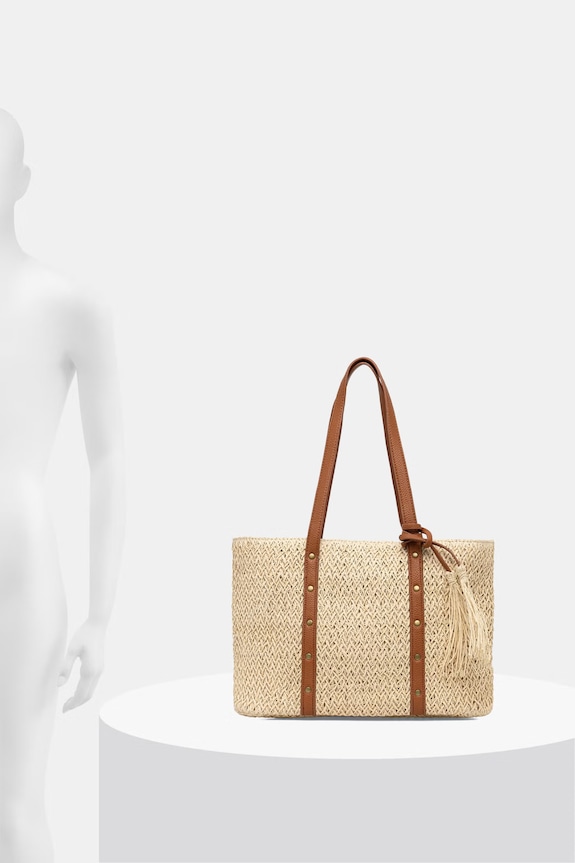 Answear.LAB kabelka typu shopper dámska pletená MXZQ2501270950