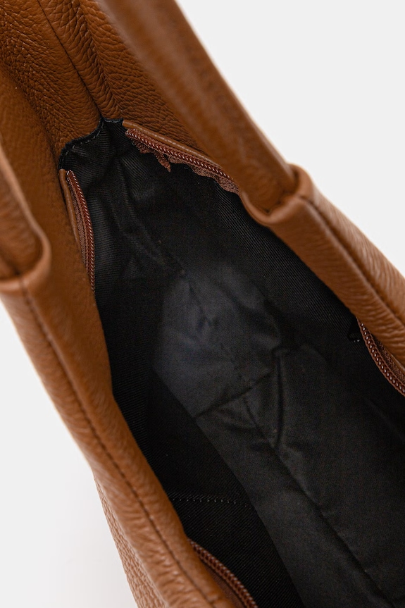 Answear.LAB torebka shopper damska skórzana A00053.isr brązowy