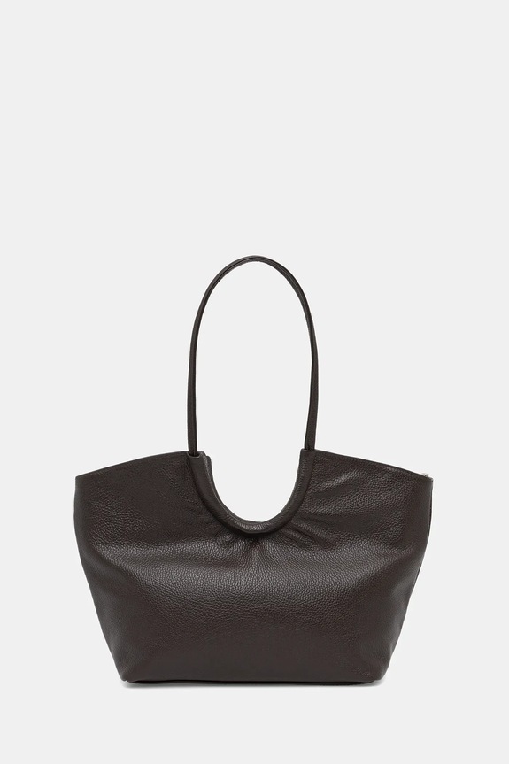 Answear.LAB geantă shopper de damă din piele A00053.isr maro WA00