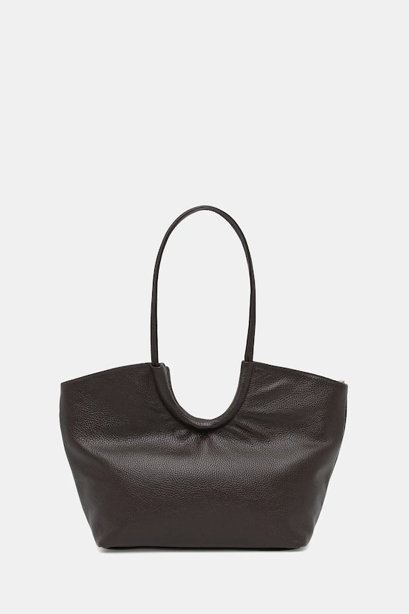 Answear.LAB geantă shopper de damă din piele A00053.isr maro WA00