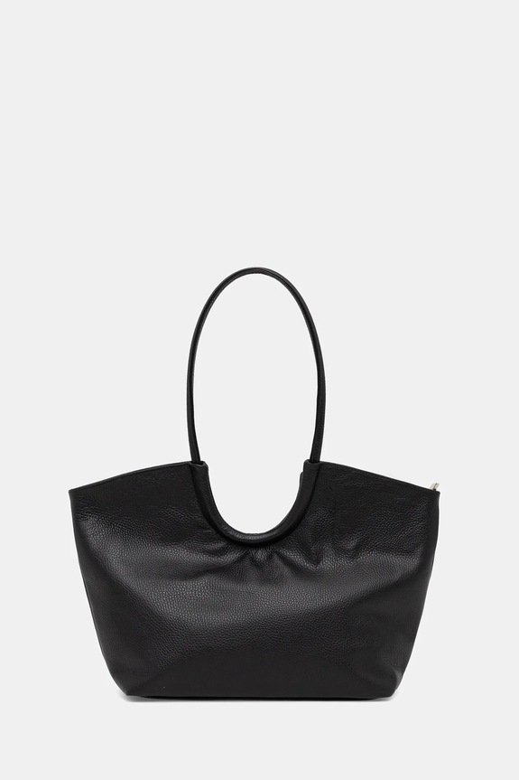 Answear.LAB geantă shopper de damă din piele A00053.isr negru WA00
