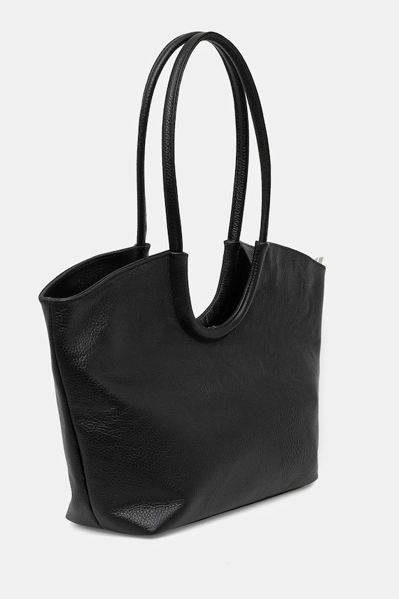 Accesorii Answear.LAB geantă shopper de damă din piele A00053.isr negru