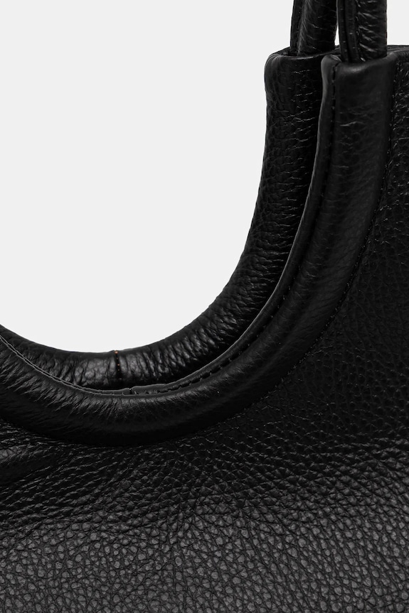 Answear.LAB geantă shopper de damă din piele A00053.isr negru
