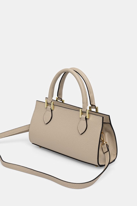 Accesorii Answear.LAB Geantă crossbody de damă din piele A00011.isr bej