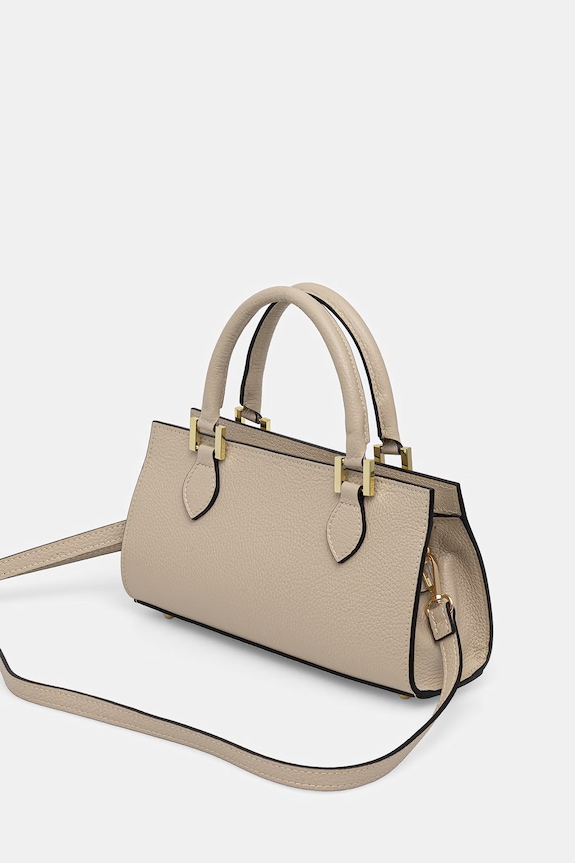 Accesorii Answear.LAB Geantă crossbody de damă din piele A00011.isr bej