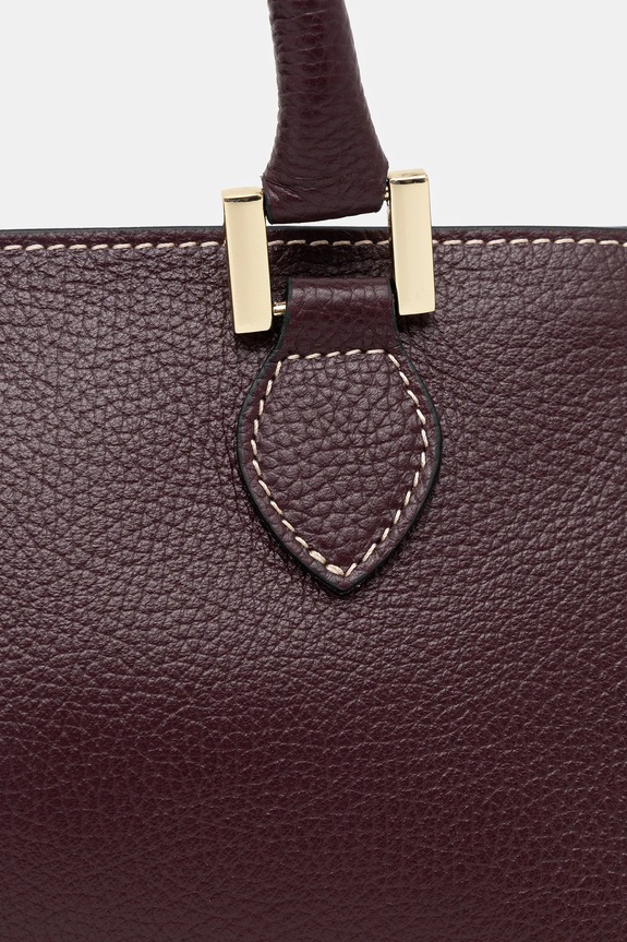 Answear.LAB torebka crossbody damska skórzana A00011.isr bordowy